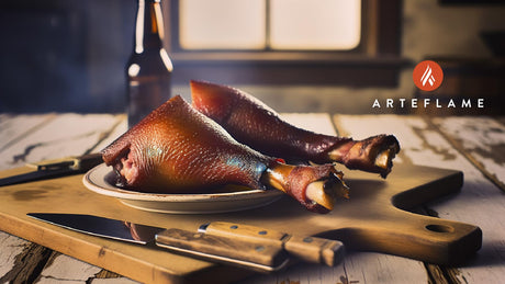Alabama Smoked Turkey Legs on the Arteflame Grill
