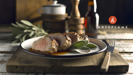 Belgian Charred Pork Tenderloin with Sage