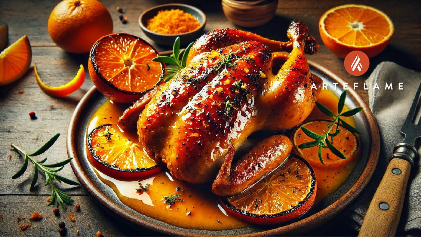 Grilled Duck à l'Orange on the Arteflame Grill