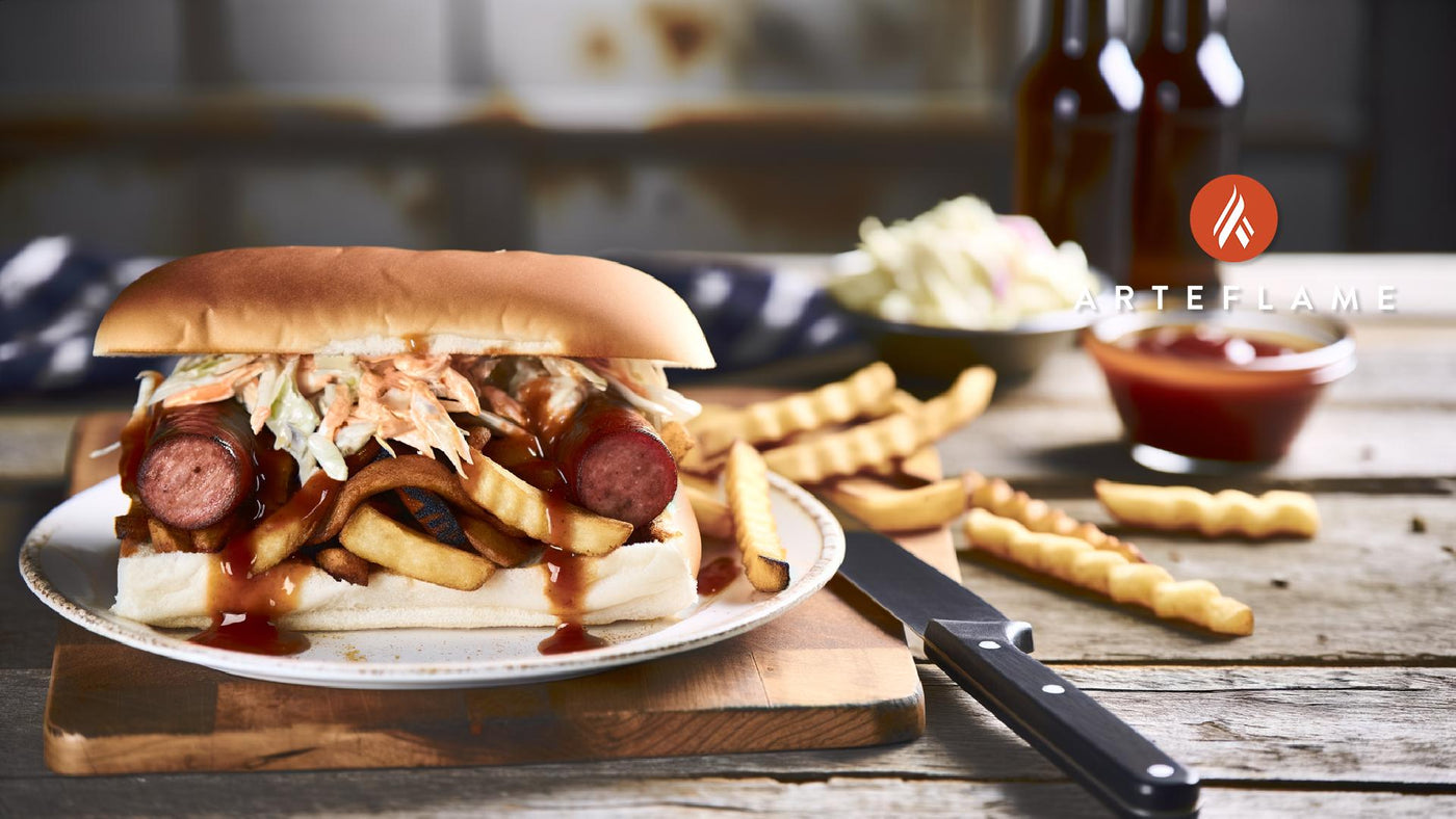 Grilled Chicago-Style Polish Boy - Illinois Favorite