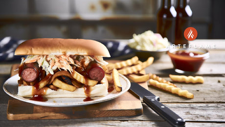 Grilled Chicago-Style Polish Boy - Illinois Favorite