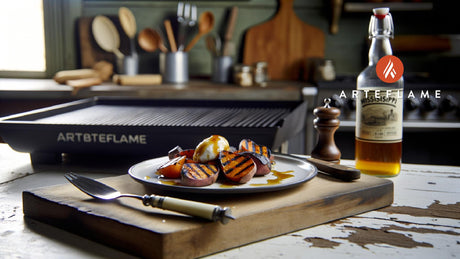 Mississippi Charred Sweet Potatoes with Cane Syrup