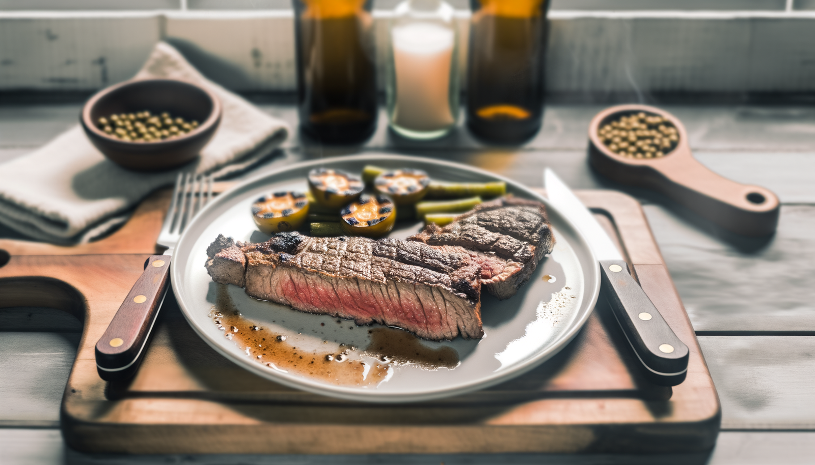 Colorado Bison Ribeye Grilled to Perfection