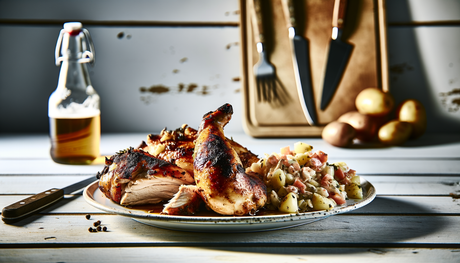 German Bavarian-Style BBQ Chicken on the Arteflame Grill