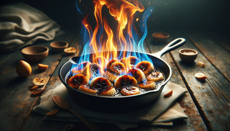 Bananas Foster in A Skillet