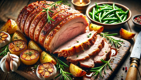 Classic Porchetta Roast with Garlic, Fennel, and Rosemary - Perfectly Crispy and Flavorful