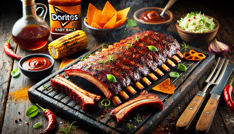 Dorito powder barbecue ribs