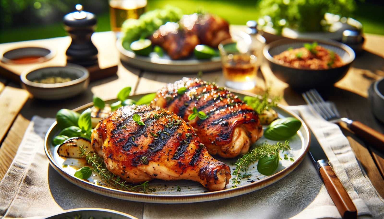 Easy Grilled Boneless Chicken Thigh Recipe with Smokehouse Maple Seasoning on the Arteflame Grill