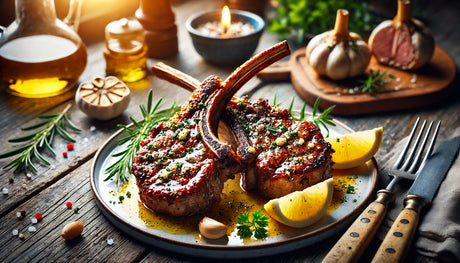 Garlic Butter Lamb Chops on the Arteflame Grill