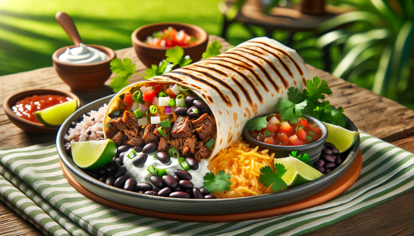 Grilled Beef Burrito Recipe on the Arteflame Grill