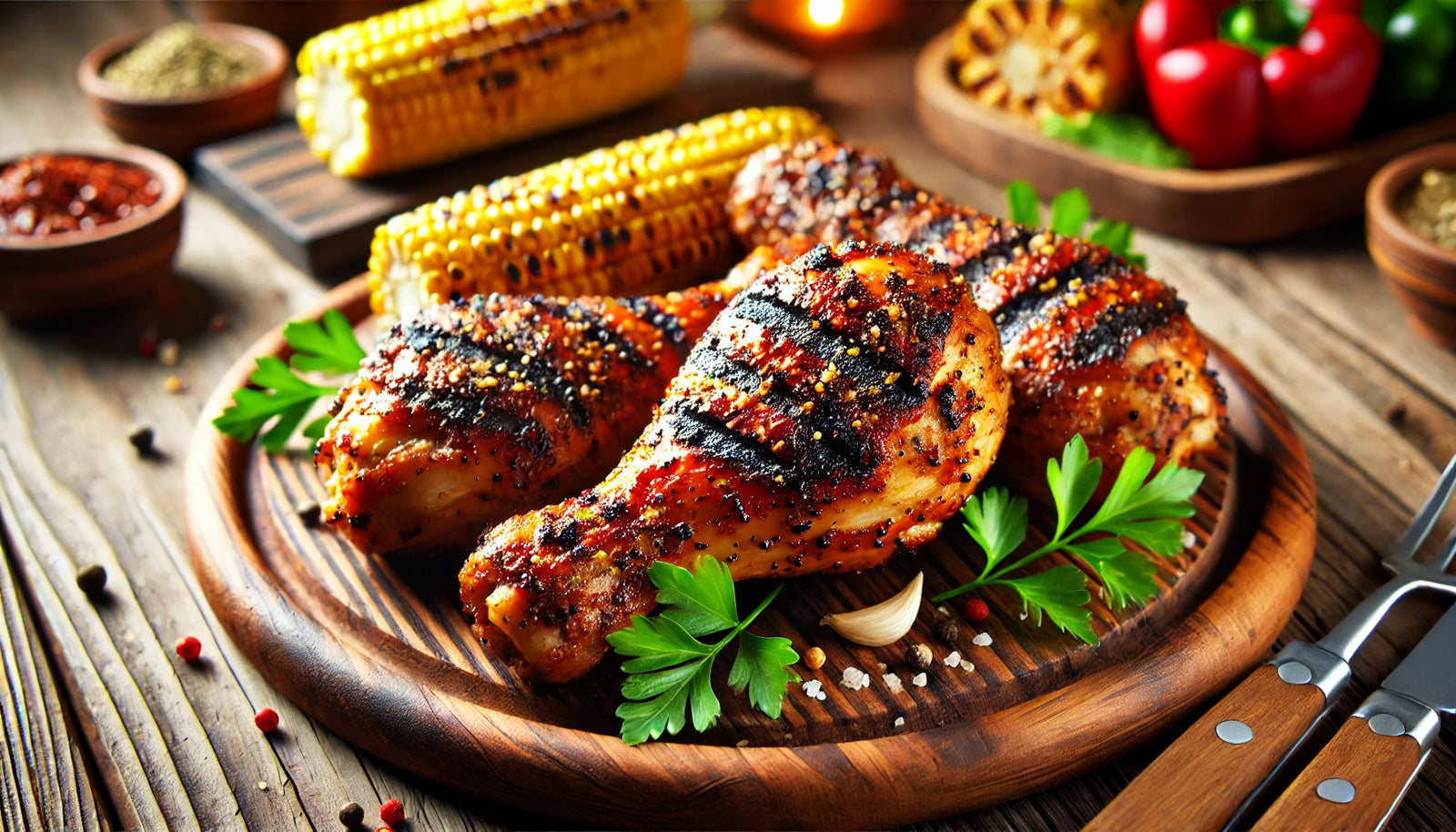 Grilling drumsticks best sale