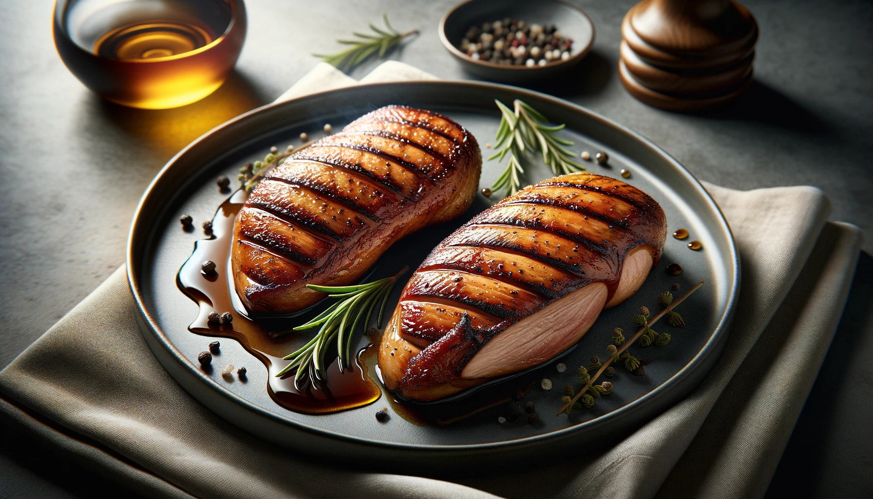 Grilled Duck Breasts on Arteflame Flat Cooktop Grill