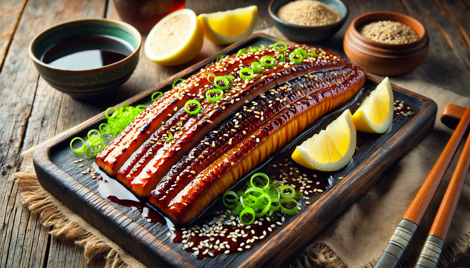 Grilled Eel with Teriyaki Glaze