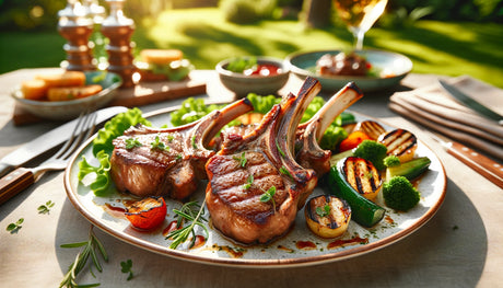 Grilled Lamb Chops Recipe on the Arteflame Grill