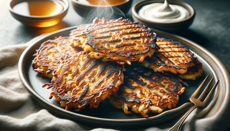 grilled classic potato latke recipe