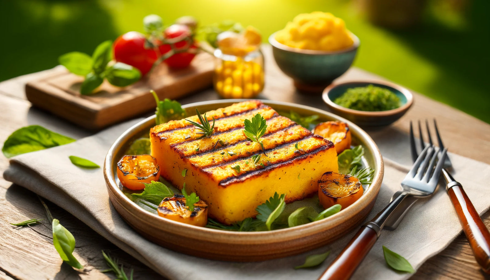 Grilled Polenta Recipe on the Arteflame Grill – Arteflame Outdoor Grills