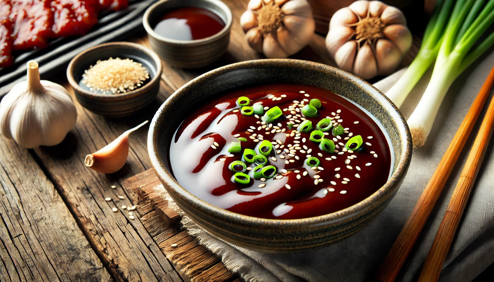 Japanese Barbecue Sauce (Yakiniku) for Grilling and Dipping