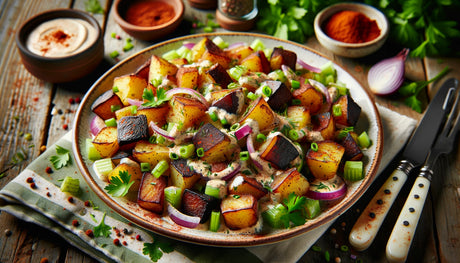 Perfectly Cooked Baked Spud Salad on the Arteflame Grill
