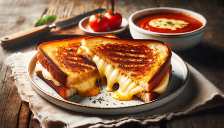 Perfectly Golden Grilled Cheese Sandwich