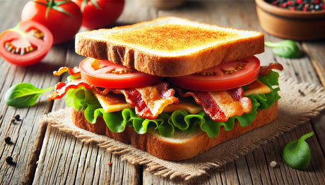 Perfectly Grilled Bacon, Lettuce, and Tomato Sandwich