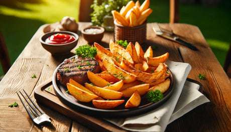 Perfectly Grilled Steak Fries on the Arteflame Grill