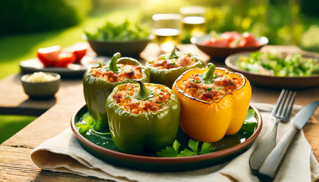 Perfectly Grilled Stuffed Peppers on the Arteflame Grill
