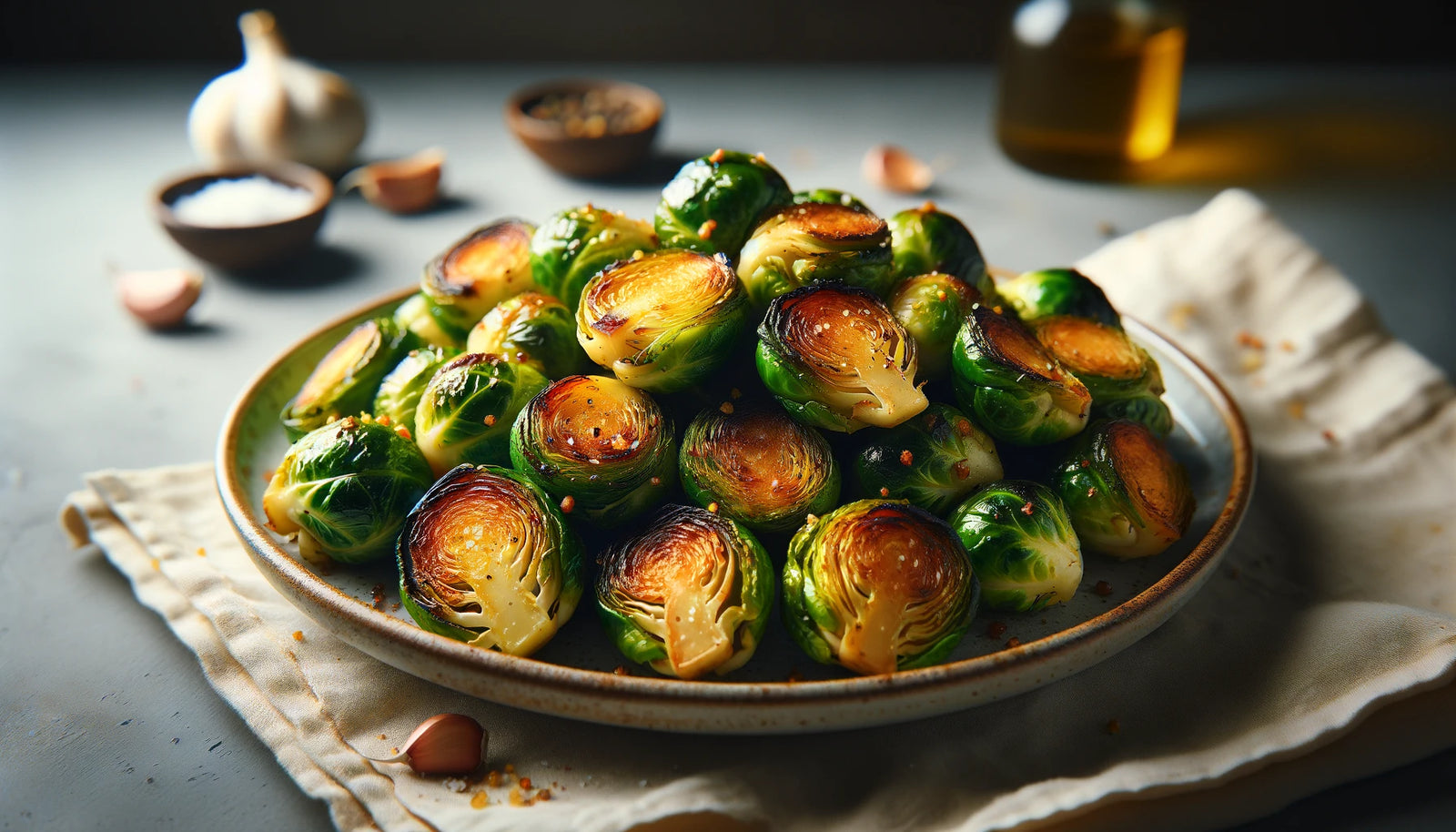 Roasted Brussels Sprouts on the Arteflame Grill - Perfectly Charred and Tender