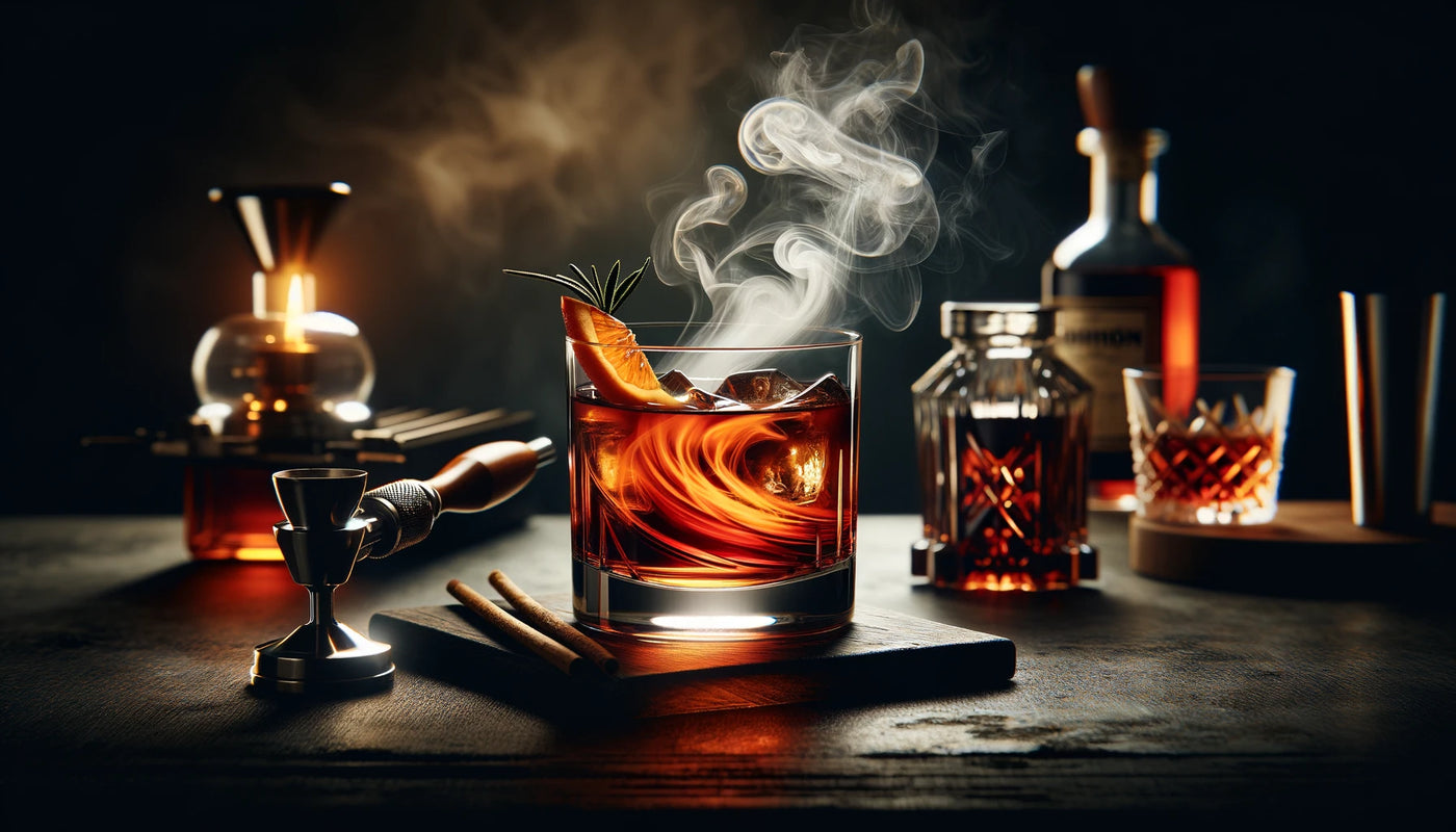 Smoked Bourbon Negroni Recipe - Arteflame Grill Infusion