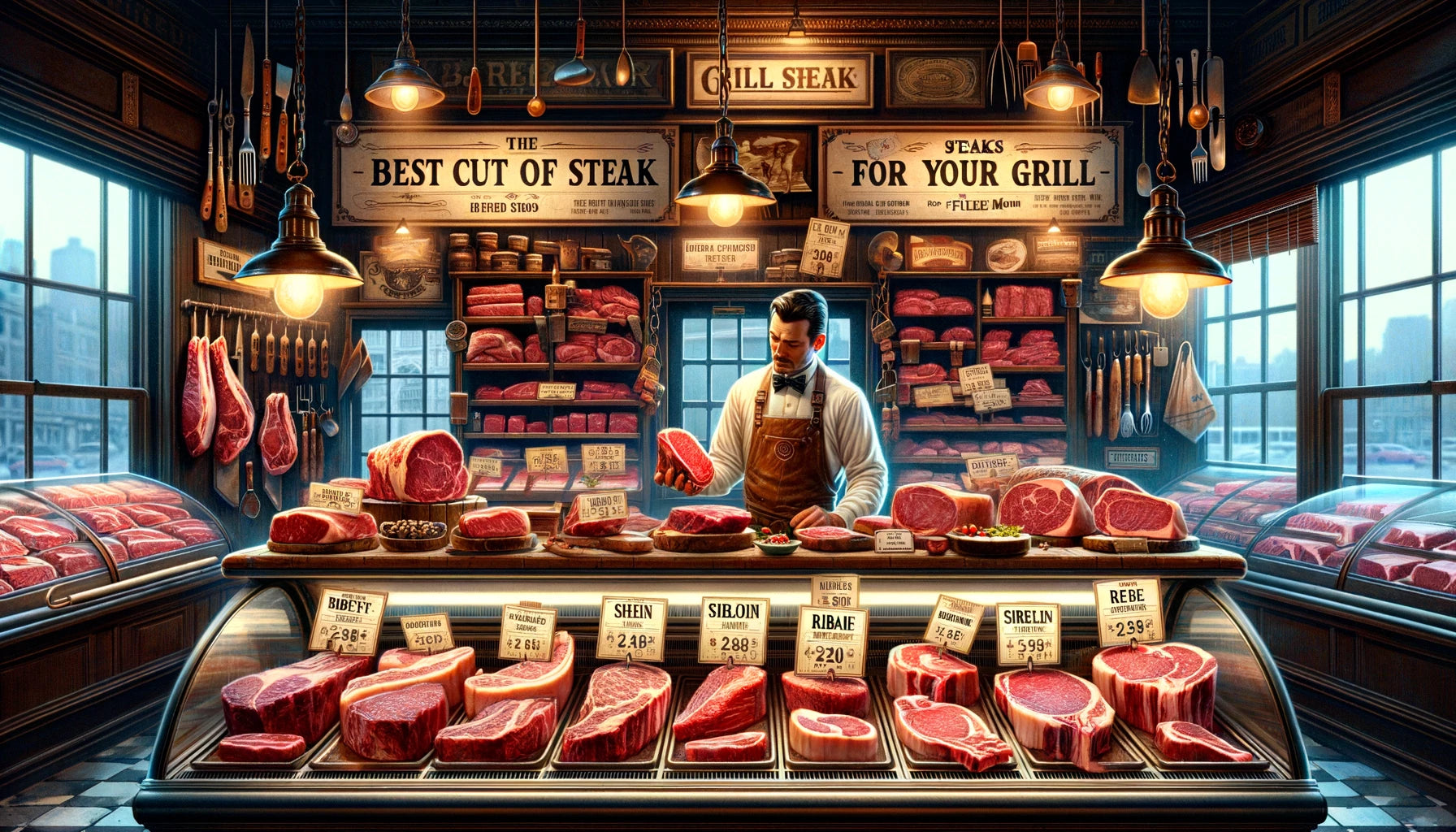 The Best Cut Of Steak For Your Grill in Butcher Shop