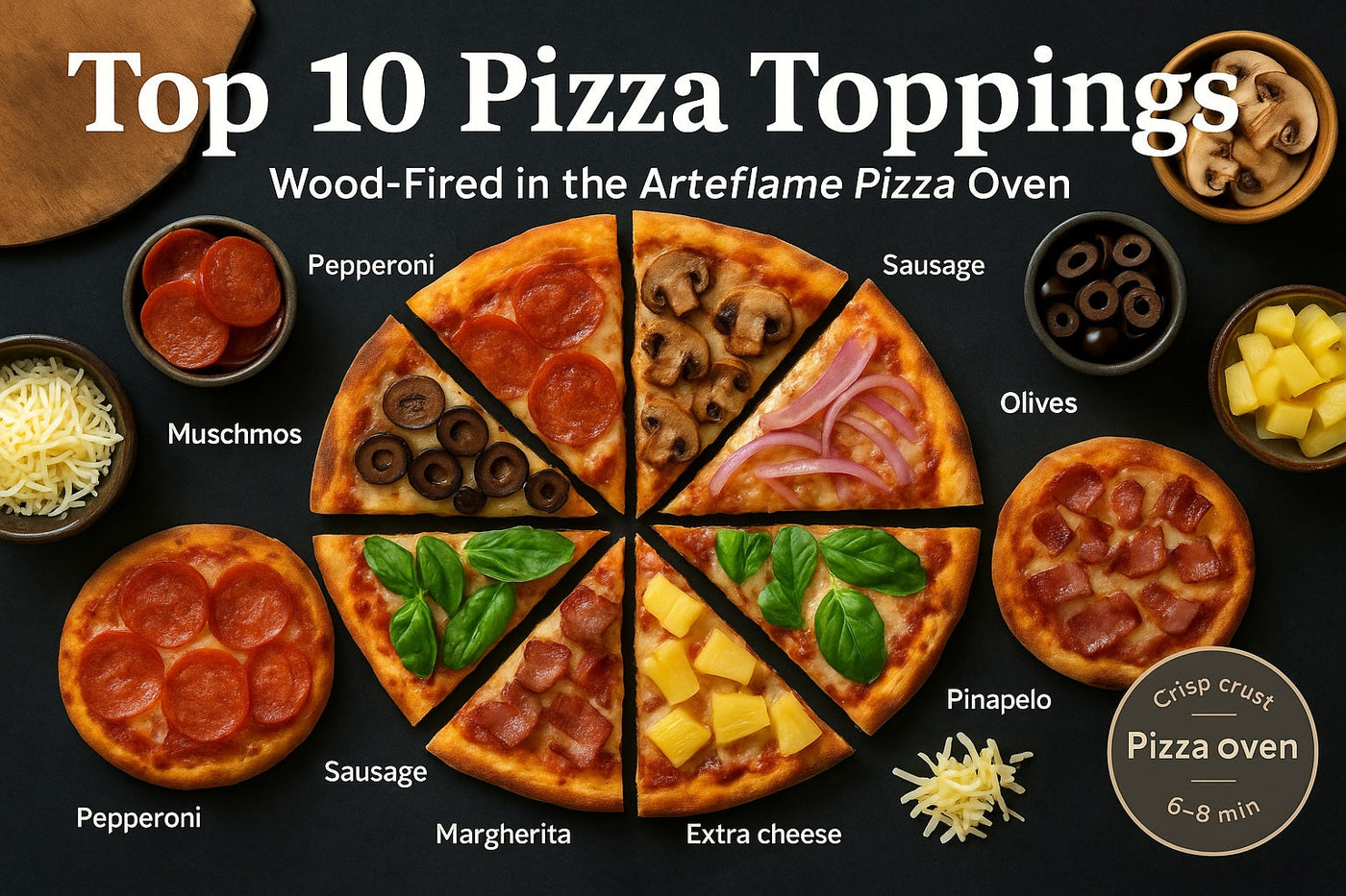 Top 10 Pizza Toppings