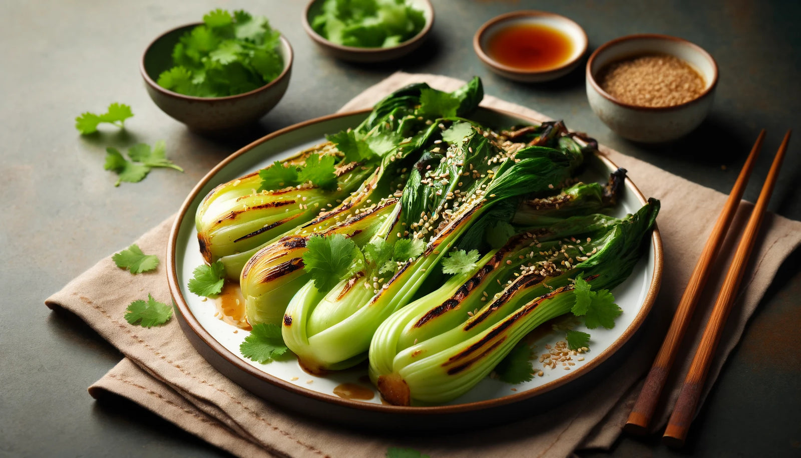 Ultimate Arteflame Grilled Bok Choy