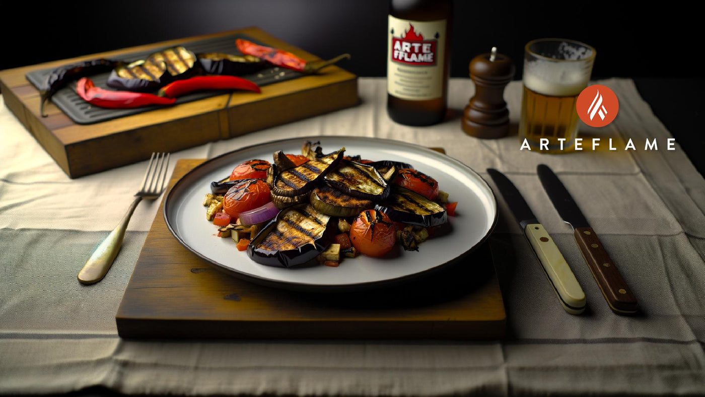 Smoky Grilled Eggplant and Tomato Salad - Connecticut