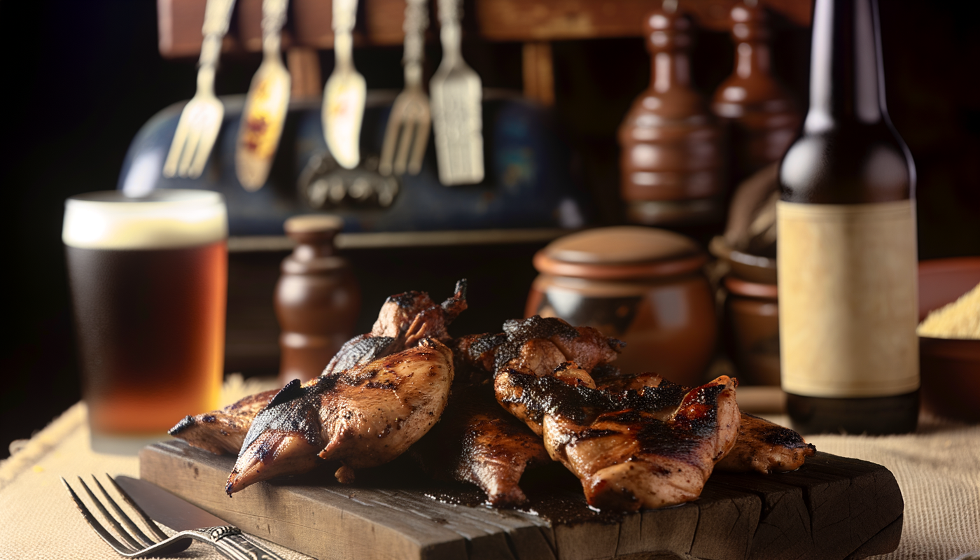 Mexican Grilled Mole Chicken on Arteflame Grill