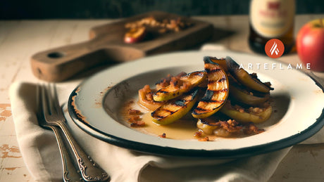 Grilled Maine Apple Crisp on the Arteflame Grill