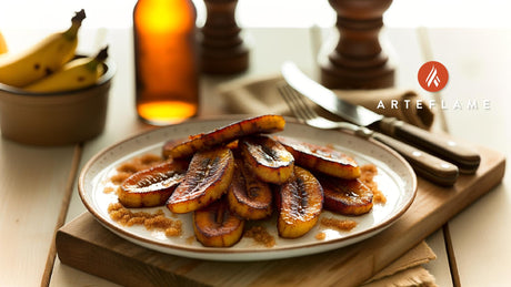 Grilled Florida Plantains with Cinnamon Sugar