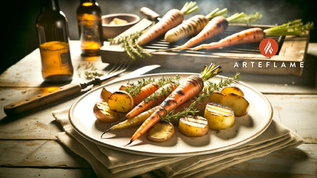 Austrian Rosemary and Thyme Grilled Root Vegetables