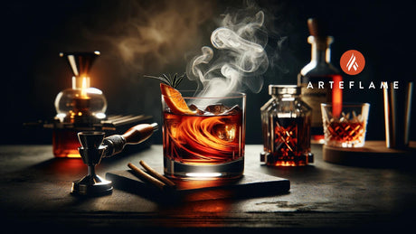 Smoked Bourbon Negroni Recipe - Arteflame Grill Infusion