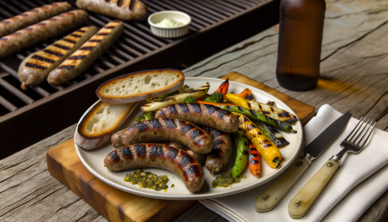 Colorado Campfire Elk Sausages on the Arteflame Grill