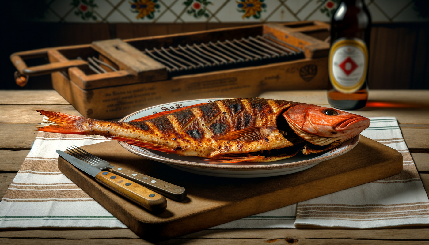 Portuguese Grilled Red Snapper on Arteflame