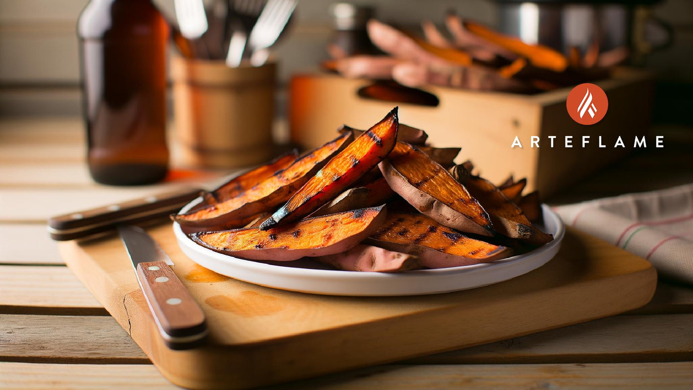 Grilled Oklahoma Sweet Potato Wedges