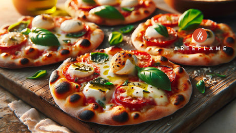 Grilled Pizzettes on the Arteflame Grill