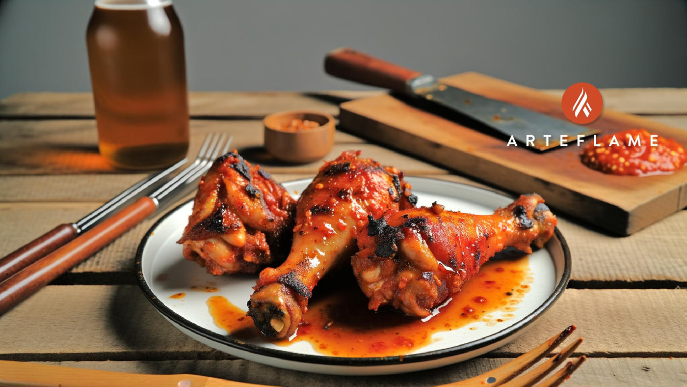 Korean Spicy Grilled Chicken Drumsticks