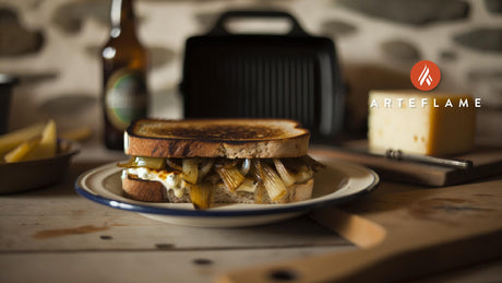 Welsh Leek and Stilton Grilled Cheese
