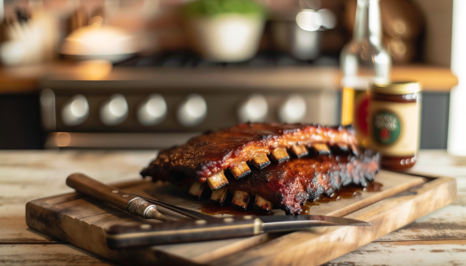 Alabama Maple-Glazed BBQ Pork Ribs on the Arteflame