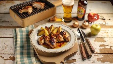 Austrian Winter Apple Cider Glazed Chicken