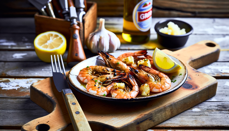 Portuguese-Style Grilled Shrimp on the Arteflame