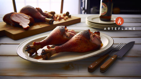 Delaware Smoked Turkey Legs on the Arteflame Grill