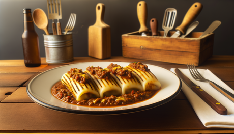 Grilled Chicago-Style Tamales with Chili & Cheese - Illinois