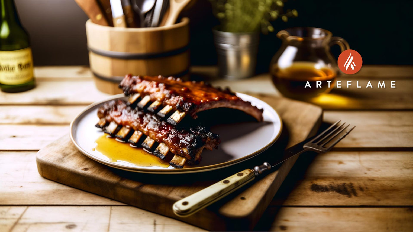 Danish Honey Glazed Ribs on the Arteflame Grill