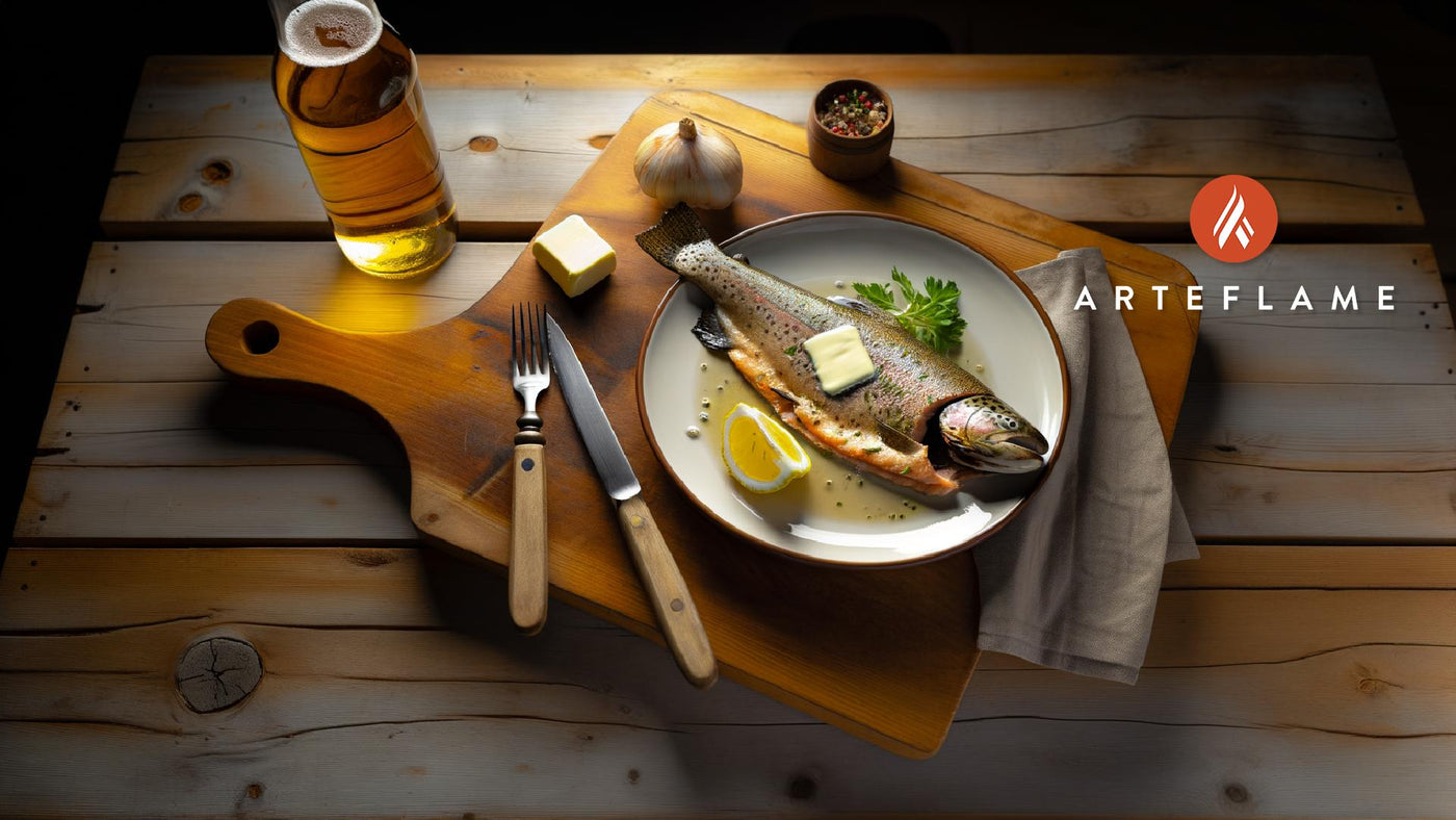 Grilled Idaho Trout with Herbs, Butter & Lemon